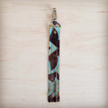 **Turquoise Laredo Genuine Leather Key Clain/ Purse Clip 703p