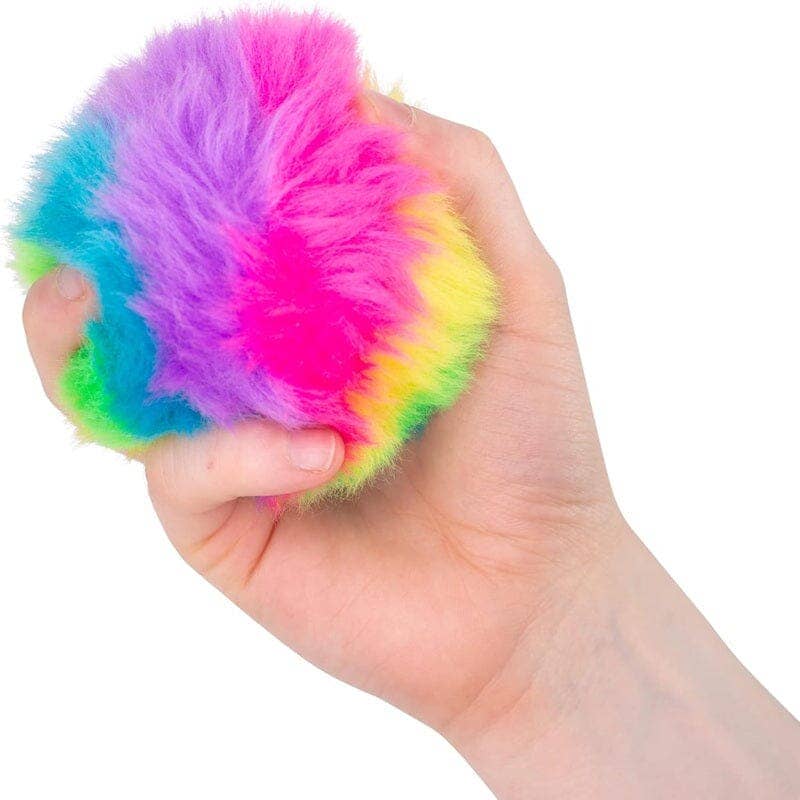 Scrunchems® Furry Sugar Ball Squishy Fidget Toy (1pc)