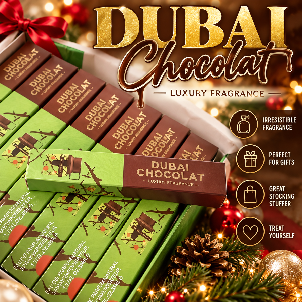 DUBAI CHOCOLAT LUXURY FRAGRANCE | NOW IN STOCK AND READY TO SHIP