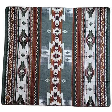 Wylde Brigade - Quilotoa Aztec Reversible Blanket Throw