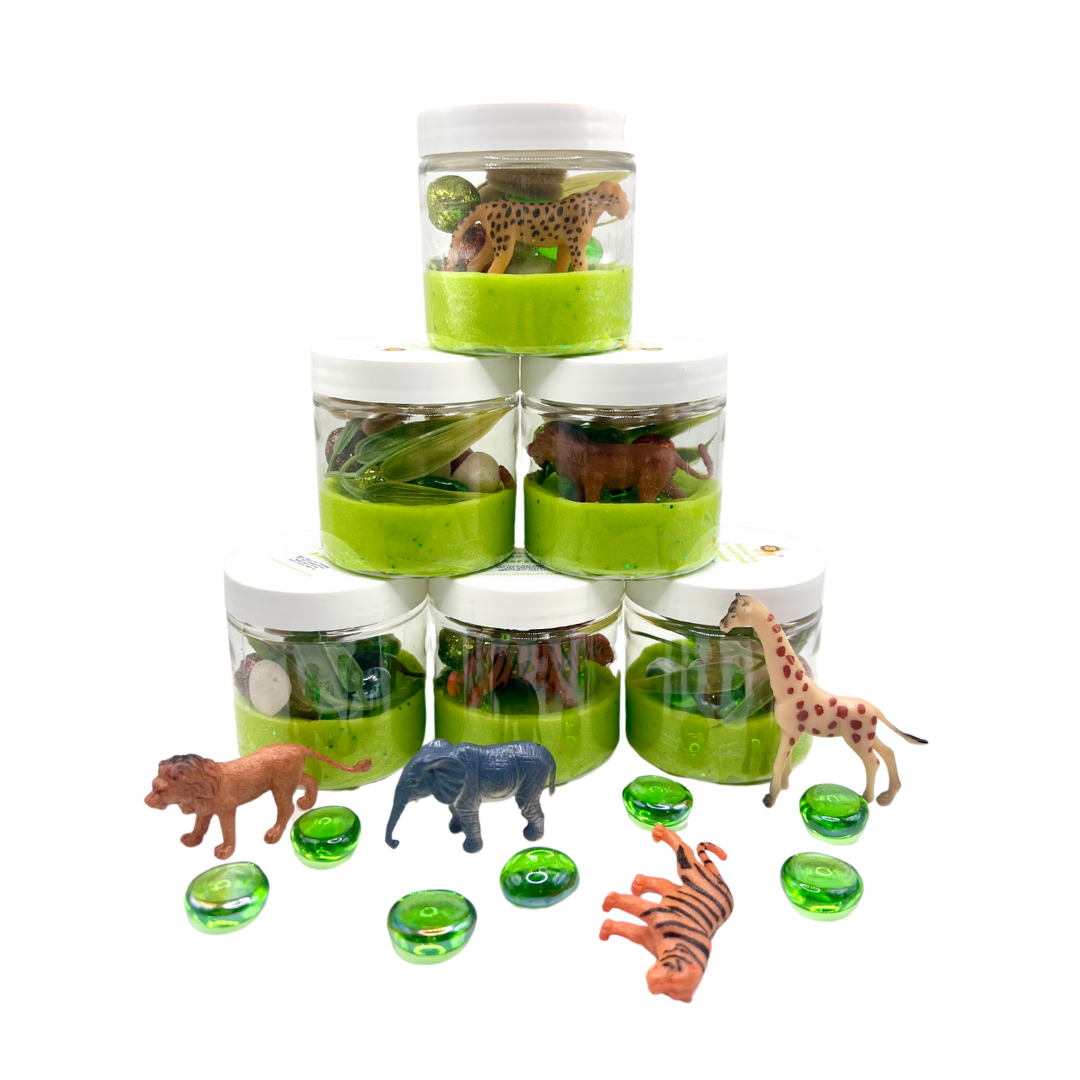 Party Animals | Wild Animals | Zoo Play Dough Party Favors
