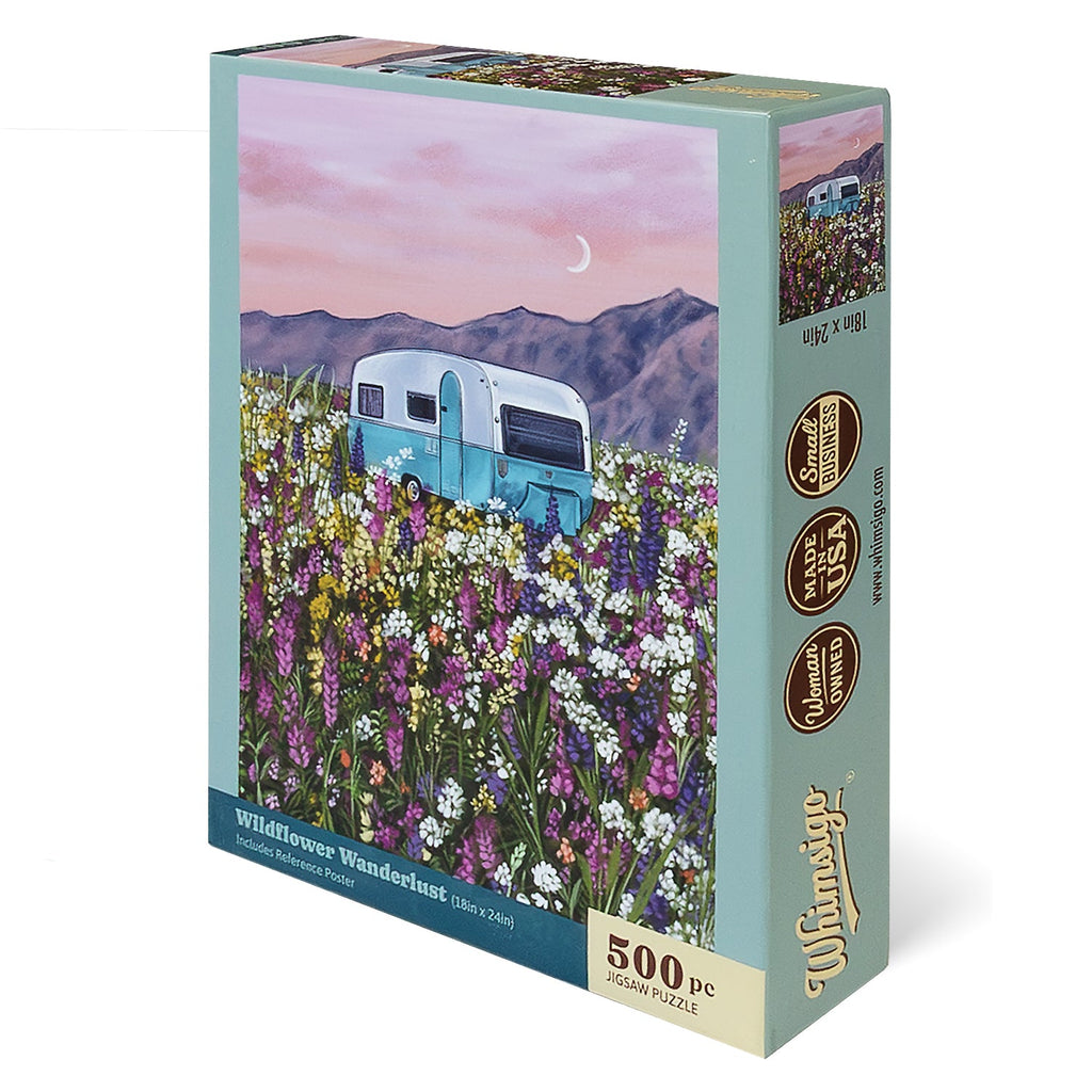 Wildflower Wanderlust (500 Piece) Jigsaw Puzzle