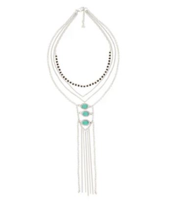 Canyon Spirit Multi-Strand Turquoise Necklace