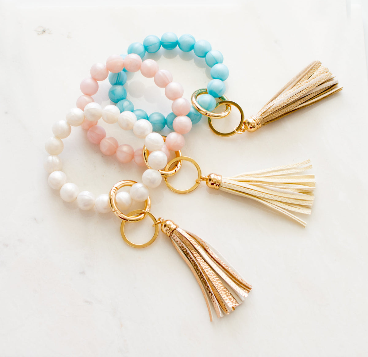 Silicone Key Ring Bracelet