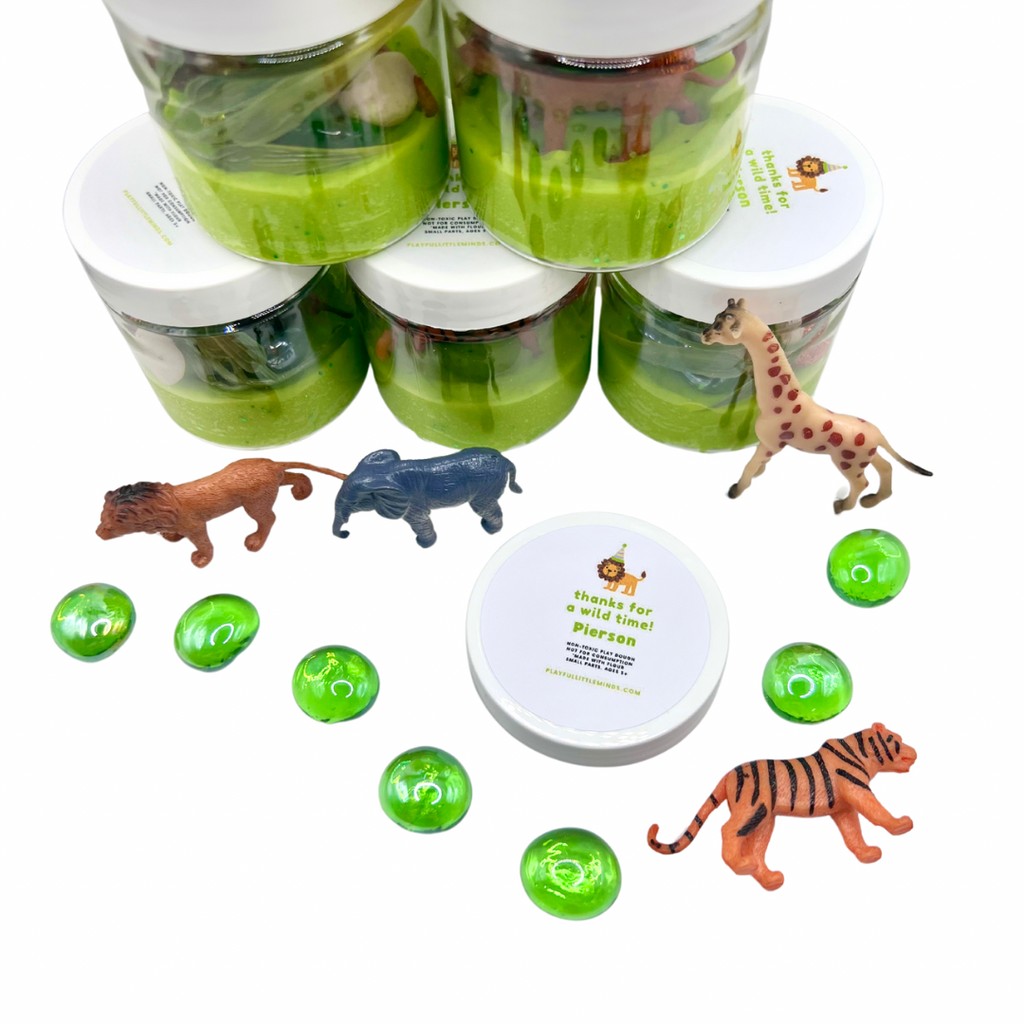 Party Animals | Wild Animals | Zoo Play Dough Party Favors