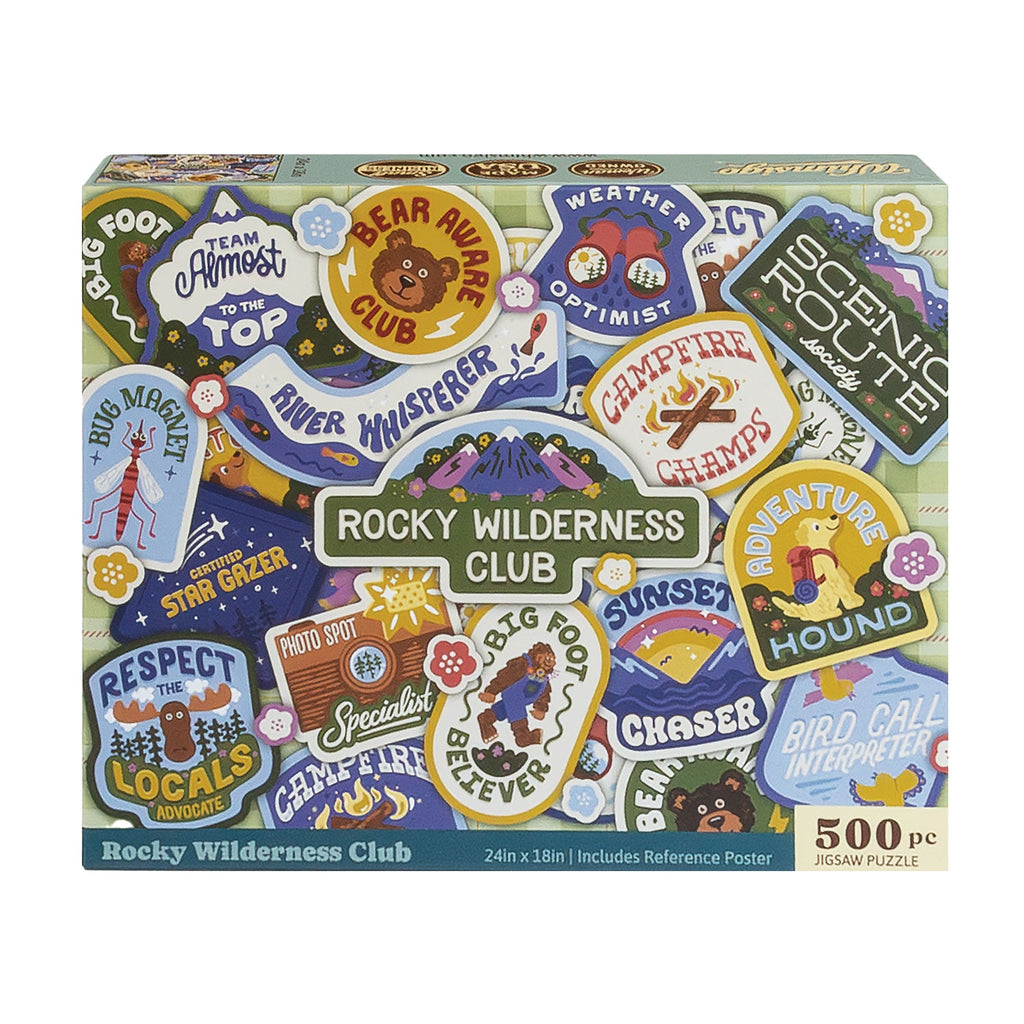 Rocky Wilderness Club (500 Piece) Jigsaw Puzzle