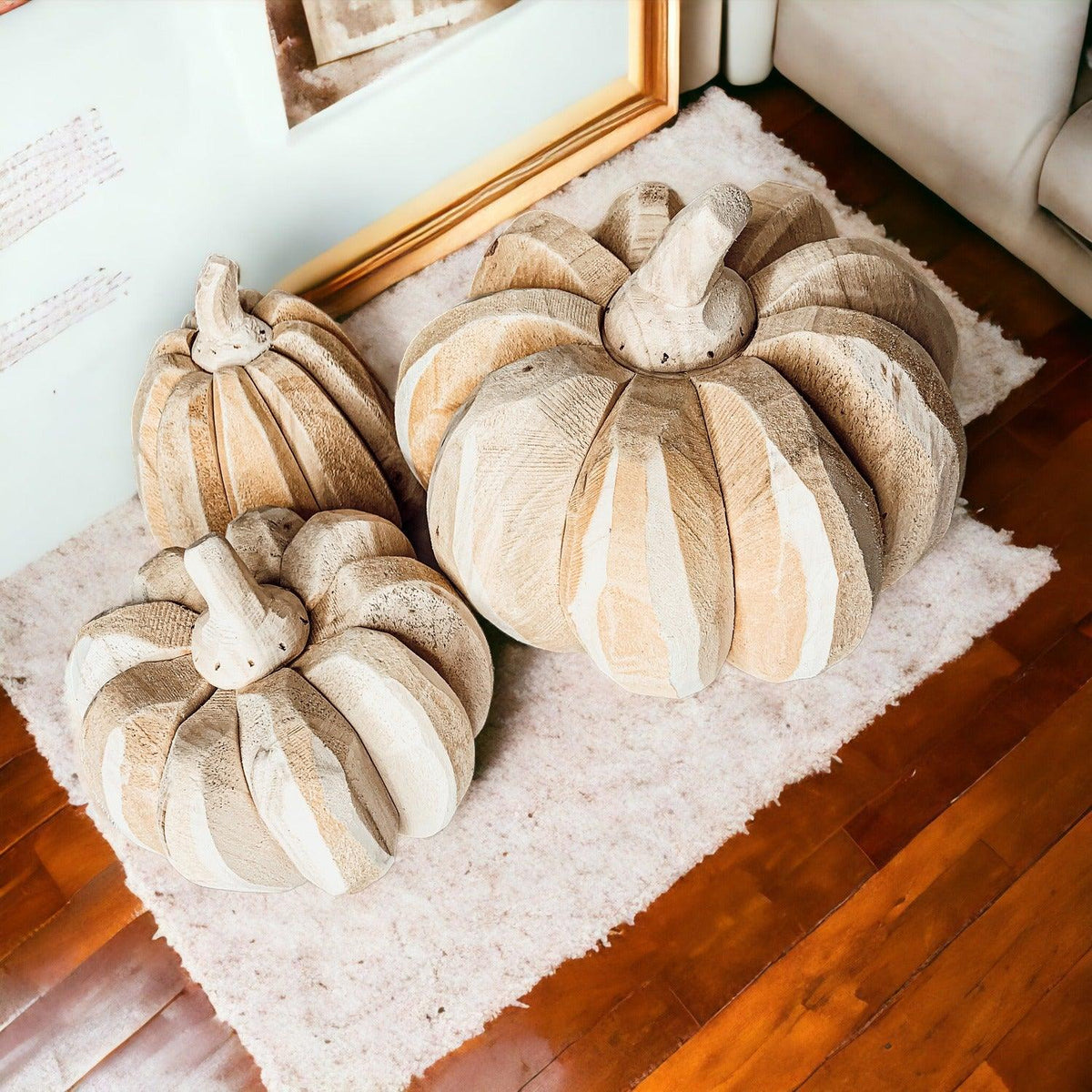 Farmhouse Pumpkin Trio