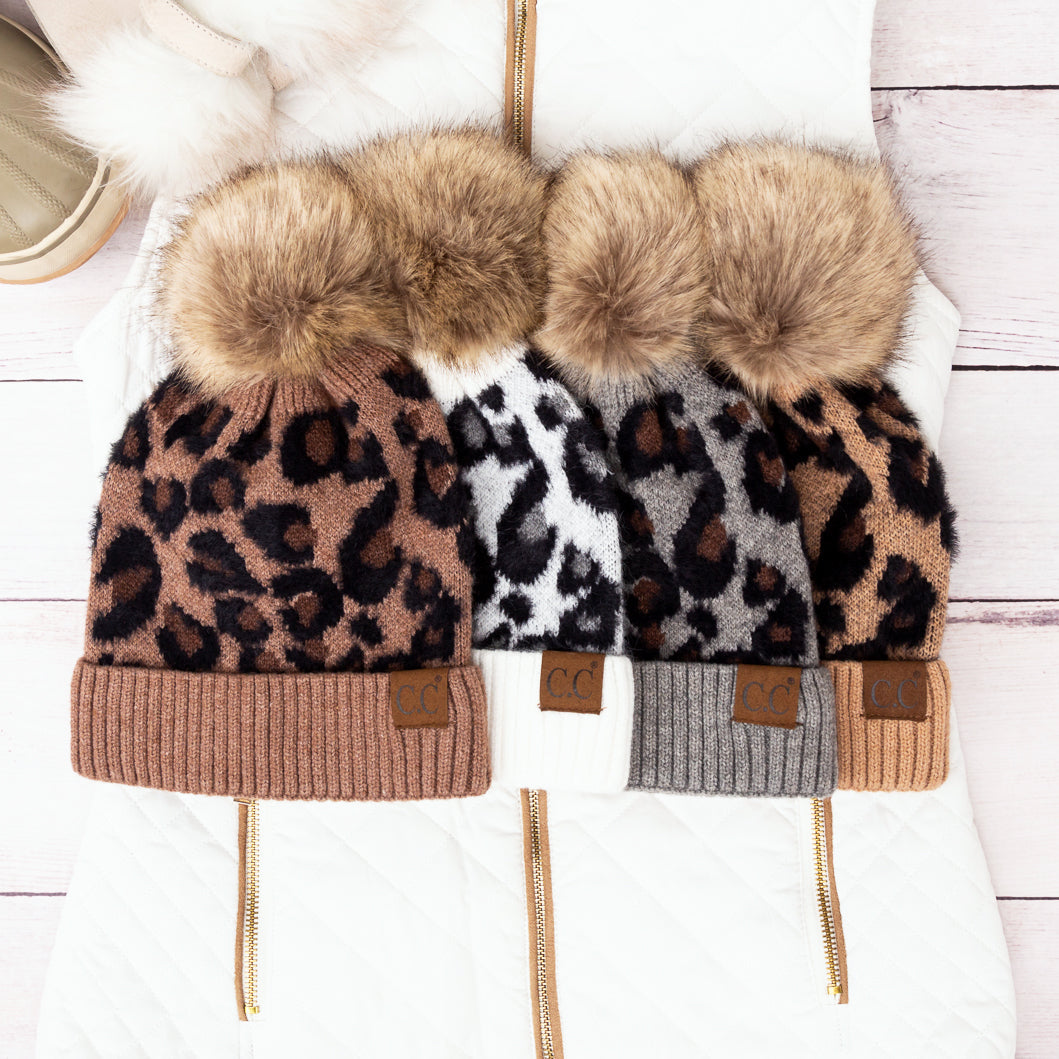 C.C® Leopard Beanie