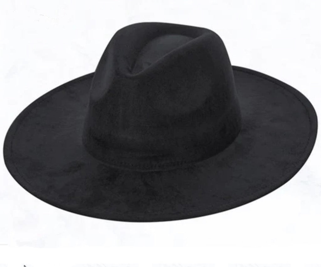 **Wide Genuine Leather Cognac Hat Band Only w/ Turq 954m