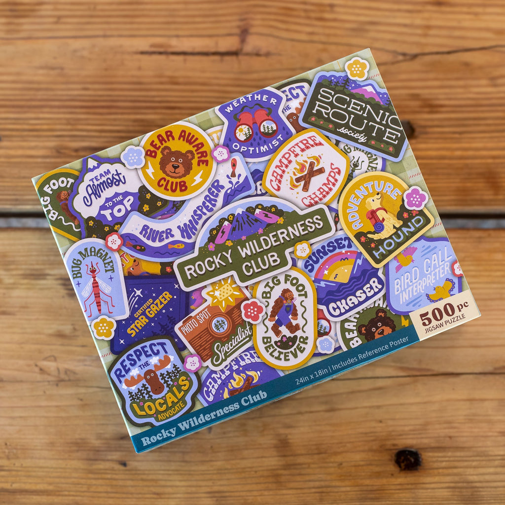 Rocky Wilderness Club (500 Piece) Jigsaw Puzzle
