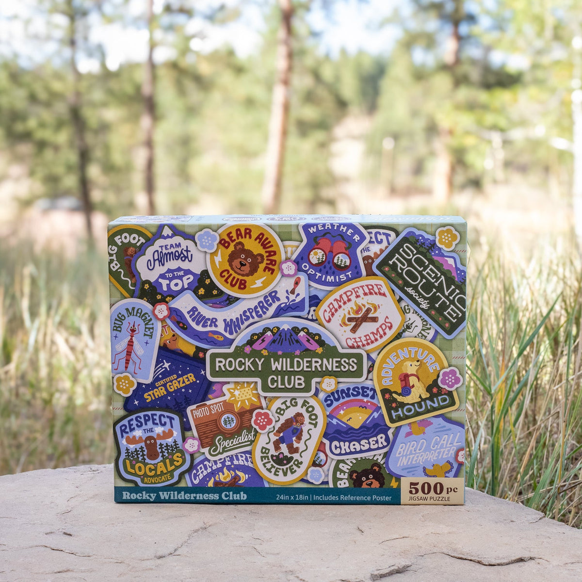 Rocky Wilderness Club (500 Piece) Jigsaw Puzzle