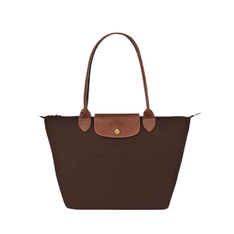 Women's Nylon Dumpling Embroidered Large Capacity Totes Shoulder Bags