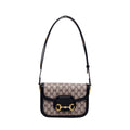 Women's High-grade Fashion Retro Printed Saddle Crossbody Bags