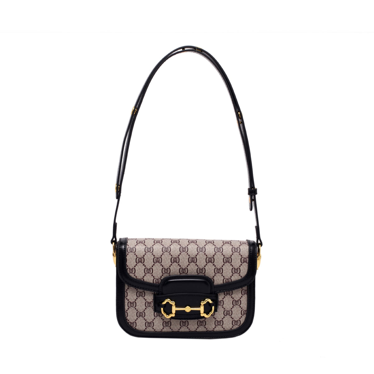 Women's High-grade Fashion Retro Printed Saddle Crossbody Bags