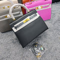 Layer Cowhide Kelly Large Capacity Female Fashion Handbags