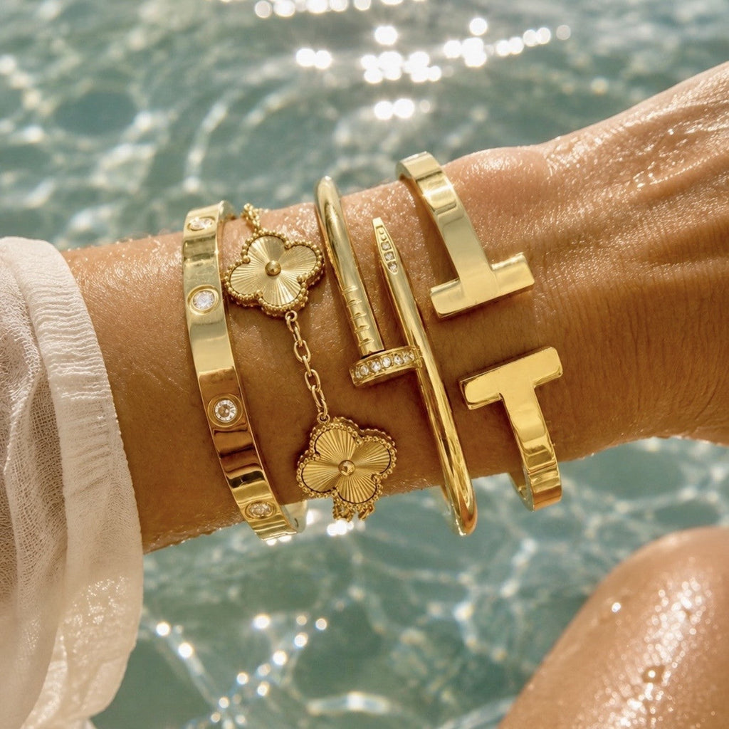 Eternal Love Gold Bracelet