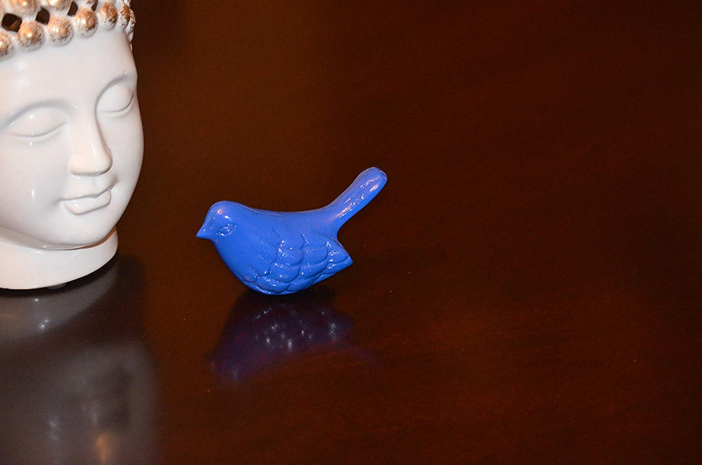 Vibhsa Bird Figurines Symbols of Health & Happiness (Blue)