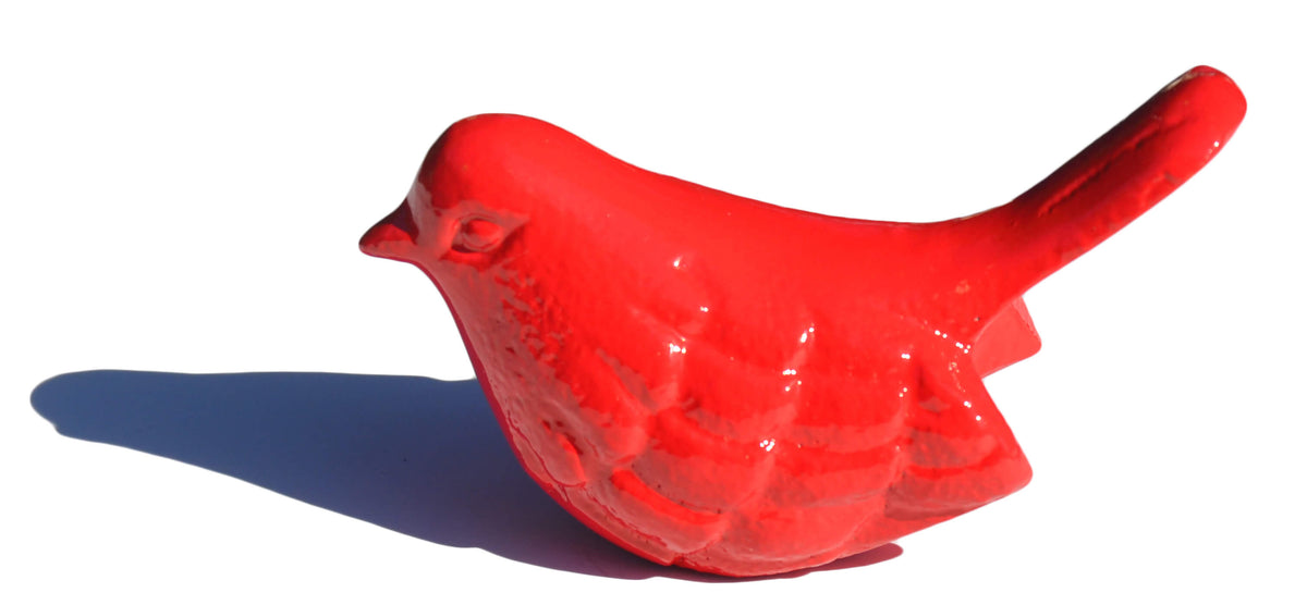 Vibhsa Bird Figurines Symbols of Health & Happiness (Red)