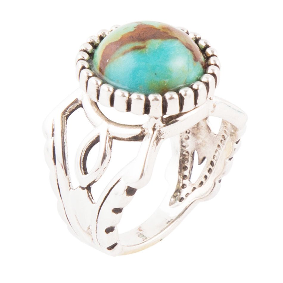Blessing Blue Turquoise and Sterling Silver Ring