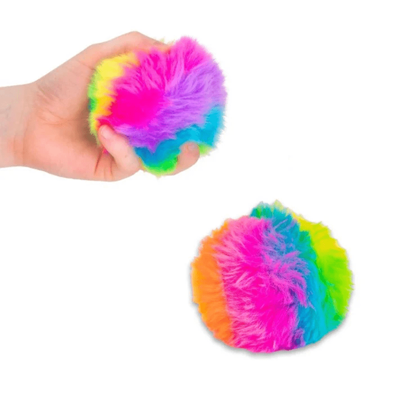 Scrunchems® Furry Sugar Ball Squishy Fidget Toy (1pc)