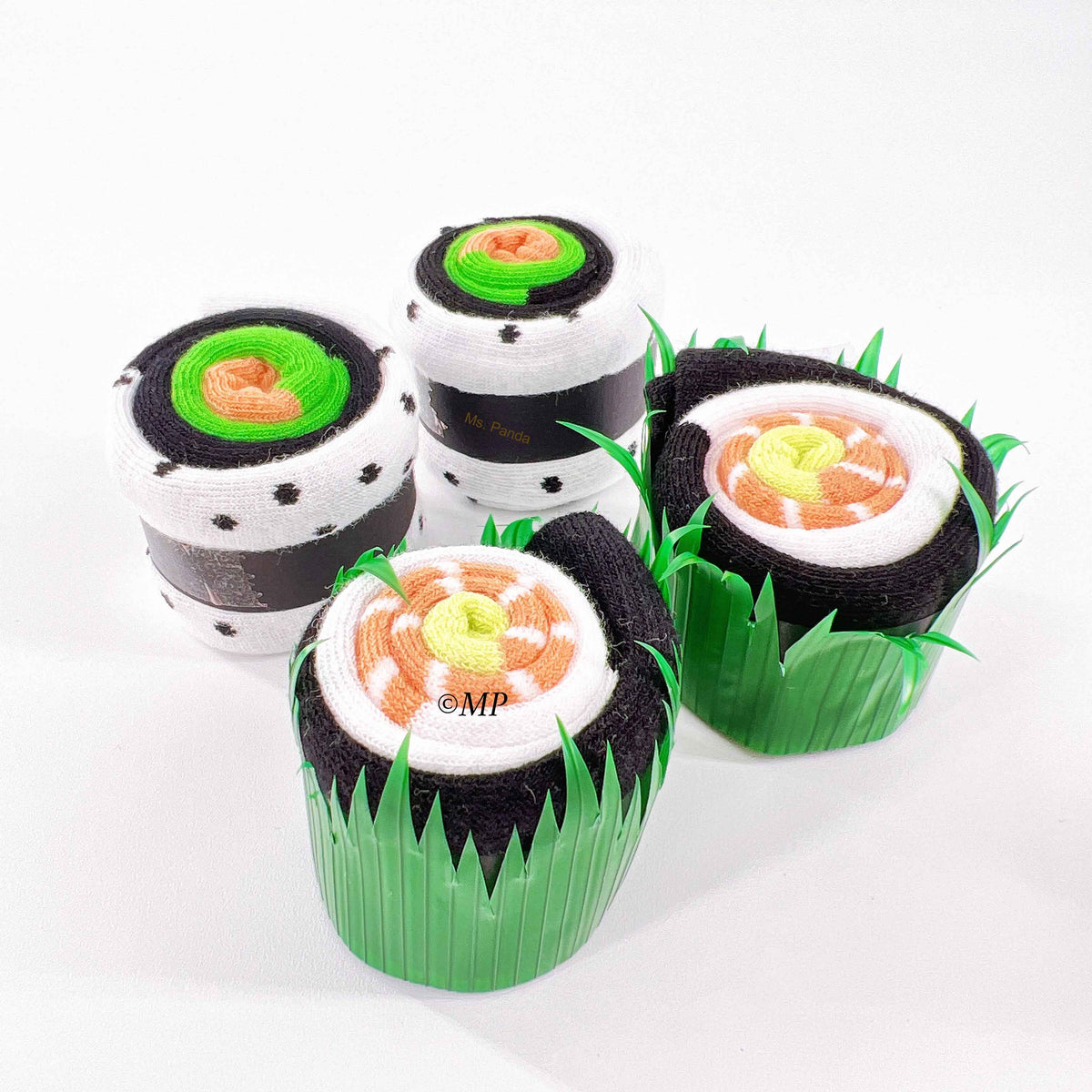 Sushi Socks Gift Box – 3 Pairs of Fun Novelty Socks for All