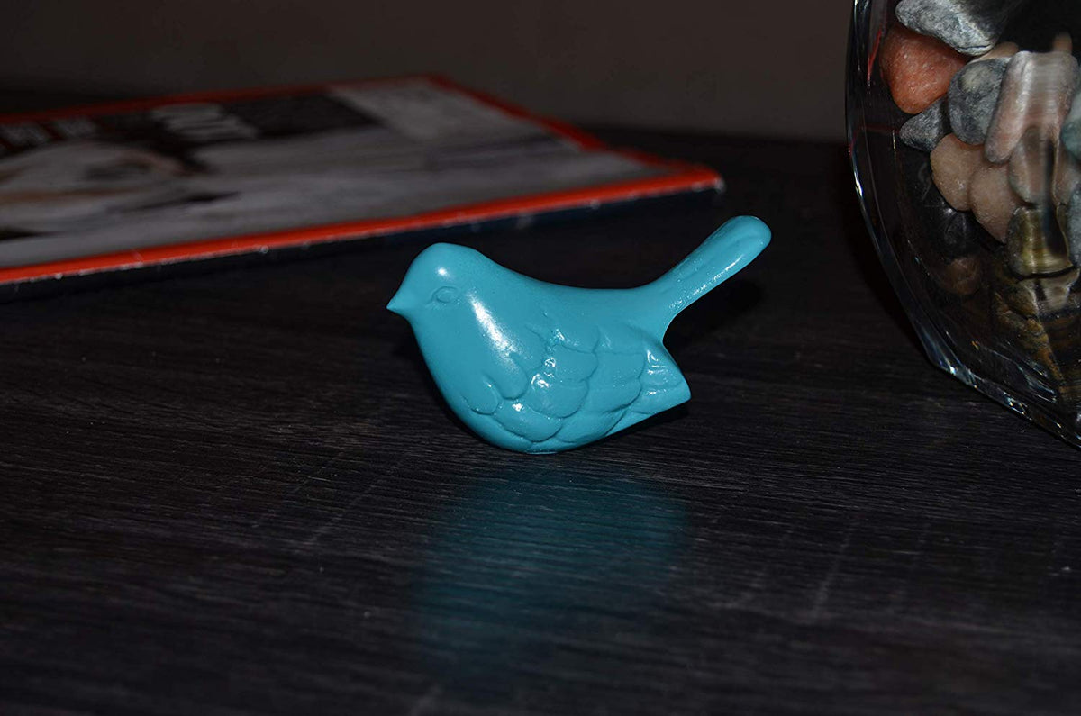 Vibhsa Bird Figurines Symbols of Health & Happiness(Turquoise)